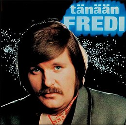 Studioalbumin Tänään Fredi kansikuva