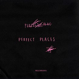 Singlen ”Perfect Places” kansikuva