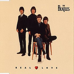 Singlen ”Real Love” kansikuva