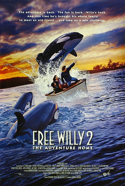 Tiedosto:Free Willy 2 - The Adventure Home 1995 poster.jpg