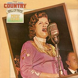 Kokoelmalevyn The Country Hall of Fame – Patsy Cline kansikuva