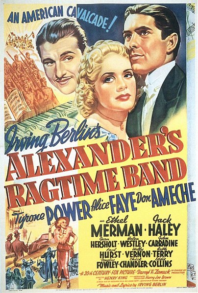 Tiedosto:Alexander’s Ragtime Band 1938 poster.jpg