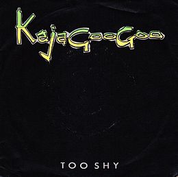 Singlen ”Too Shy” kansikuva