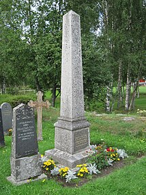 Bergön Vapaussodan 1918 muistomerkki, 1952, Maalahti.