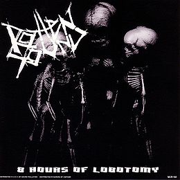 Split-albumin 8 Hours of Lobotomy / Wrath kansikuva