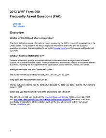 Form 990 Questions and Answers 2013.pdf