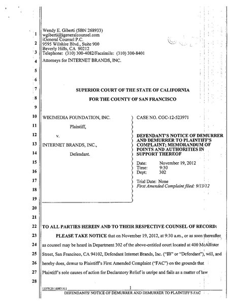 File:IBs Demurrer to WF Compl-10-18-12 byhand.pdf