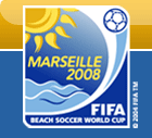 Description de l'image Logo de la coupe du monde de beach soccer 2008.gif.