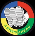 Fichier:3 Steps Ahead logo 1.jpeg