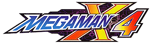 Fichier:Mega Man X4 Logo.png