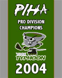 Logo de la saison 2003-2004 de la PIHA