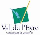 Blason de Communauté de communes du Val de l'Eyre