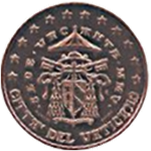 Fichier:5 centimes Vatican (série 2).png