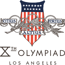 Logo JO d'été - Los Angeles 1932.svg