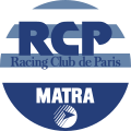 Logo de 1984 à 1986 sous l'ère Matra lors du rachat du club.