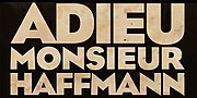 Vignette pour Adieu monsieur Haffmann (film)