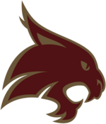 Description de l'image Texas State Bobcats logo.svg.png.