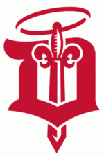 Description de l'image Fighting Saints de Dubuque Logo.gif.