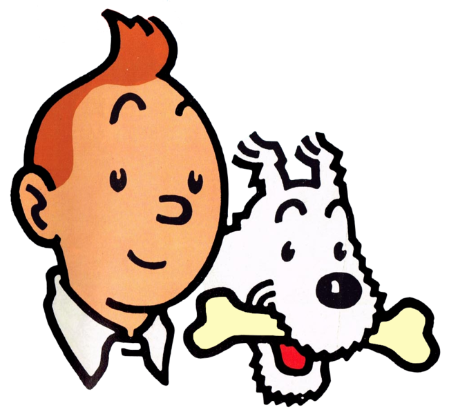 Fichier:Tintin et Milou Logo headshot.png