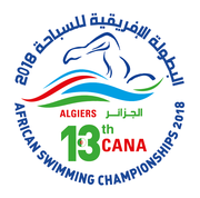 Description de l'image 13th African Swimming Championships 2018 Logo.png.