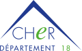 Logo du Cher (conseil départemental) depuis septembre 2016