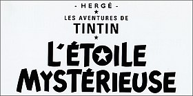 Haut de couverture de l'album L'Étoile mystérieuse.