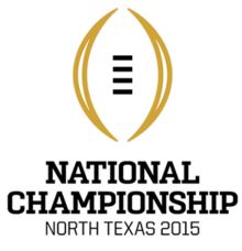 Description de l'image Logo 2015 du College Football Championship Game.png.