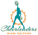 Logo du Cheerleaders des Dolphins de Miami