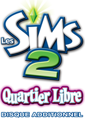 Fichier:Les Sims 2 Quartier libre Logo.bmp