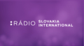 Logo de Radio Slovaquie internationale depuis 2012.