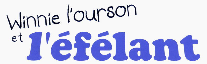 Fichier:Winnie l'ourson et l'Éfélant Logo.png