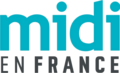 Ancien logo de Midi en France de la saison 8.