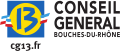 Logo des Bouches-du-Rhône (conseil général) jusqu'en 2015