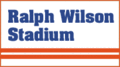 Ancien logo et nom du stade des Bills