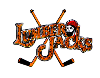 Description de l'image Muskegon Lumberjacks 1985.gif.