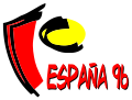 Logo de l'Euro 1996 en Espagne.