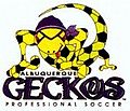 Logo des Albuquerque Geckos en 1997 et 1998