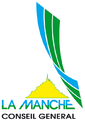 Logo de la Manche (conseil général) de [Quand ?] à 2009.