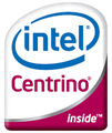 Logo Centrino de 2008 à 2009.