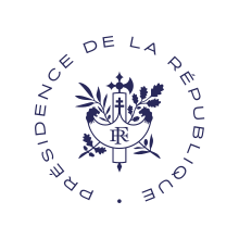 Logo de la présidence de la République (2018).svg