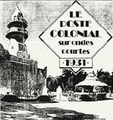 Logo du Poste colonial du 6 mai 1931 au 22 mars 1938.