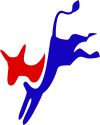 Logo du Parti démocrate américain.