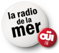 Ancien logo de La Radio de la Mer de 2011 à 2014