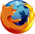 2e logo de Firefox (versions 1.0 à 3.0) 2004-2009