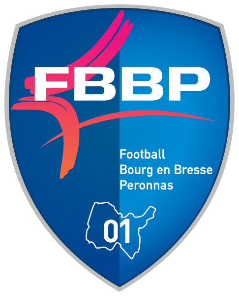 Fichier:Logo Football Bourg-en-Bresse Péronnas 01 - 2015.svg