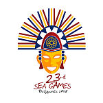 Logo des Jeux d'Asie du Sud-Est 2005.