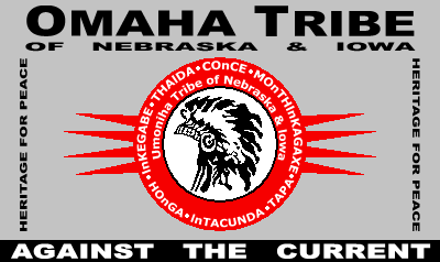 Ofbyld:Flagge fan de Omaha Stamme fan Nebraska & Iowa.PNG