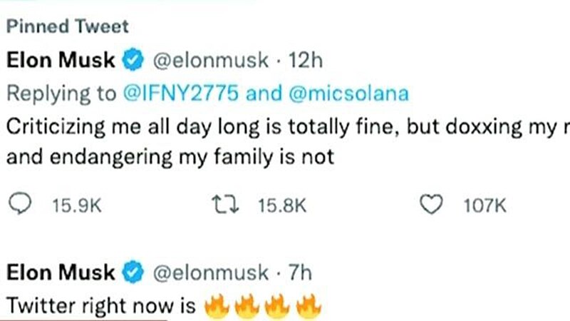 Íomhá:Chuir Elon Musk an cuntas ElonJet ar fionraí suspends some journalists twitter accounts.jpg