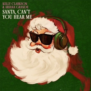 קובץ:Kelly Clarkson and Ariana Grande - Santa Can't You Hear Me single cover.jpeg