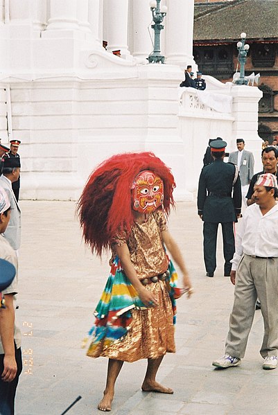 קובץ:Indra Jatra Kathmandu.JPG